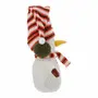 ADORNO BONECO DE NEVE 27 CM SANTA ROCKS - BRANCO/VERMELHO - Foto 4