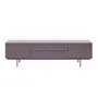 RACK 2 PORTAS/2 GAVETAS 1,80 M X 42 CM THE FOLD - RUBY MOCHA/RUBY MOCHA - Foto 1