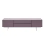 RACK 2 PORTAS/2 GAVETAS 1,80 M X 42 CM THE FOLD - RUBY MOCHA/RUBY MOCHA - Foto 1