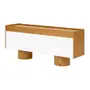 BUFFET 4 PORTAS 1,80 M X 47 CM ALLURE - FREIJÓ/FREIJÓ - Foto 6