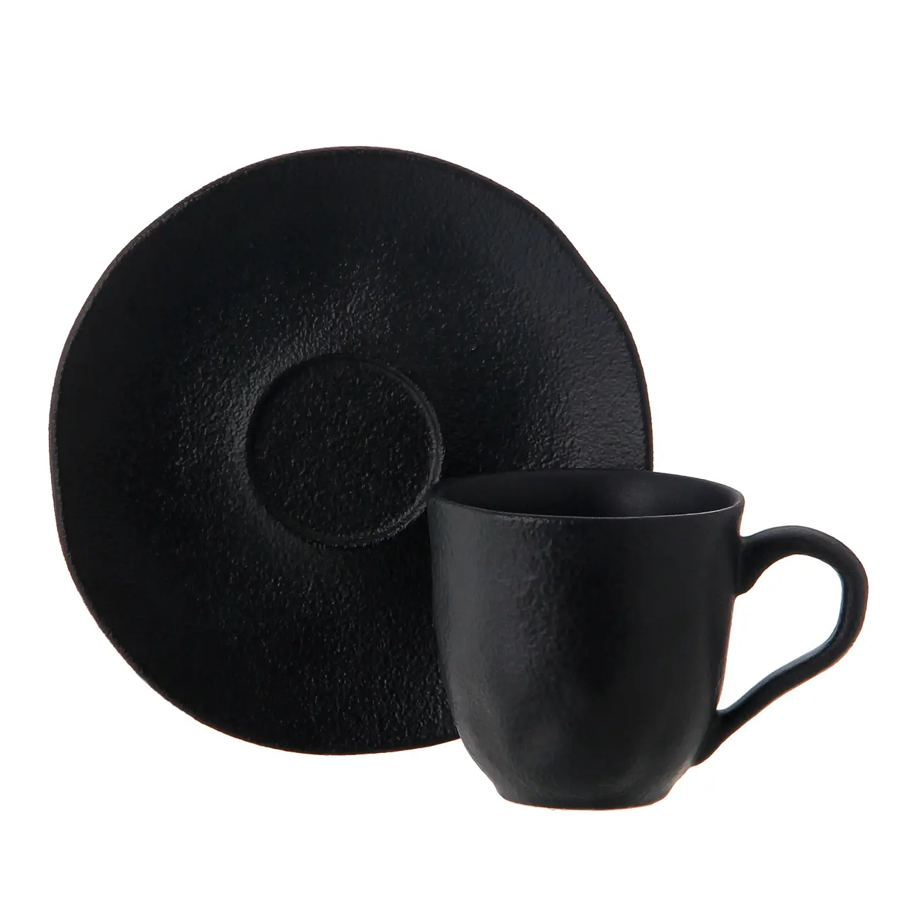 XÍCARA CAFÉ 70 ML GEO ORGÂNICO - PRETO FOSCO - Foto 1