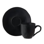XÍCARA CAFÉ 70 ML GEO ORGÂNICO - PRETO FOSCO - Foto 1