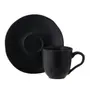 XÍCARA CAFÉ 70 ML GEO ORGÂNICO - PRETO FOSCO - Foto 1