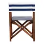 CADEIRA LEME COM ASS/ENCOSTO BLUESTRIPE - TAMARINDO/AZUL - Foto 5