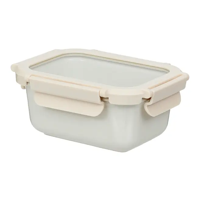 POTE HERMÉTICO 450 ML CERÂMIX - AREIA/INCOLOR - Foto 3