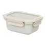 POTE HERMÉTICO 450 ML CERÂMIX - AREIA/INCOLOR - Foto 3