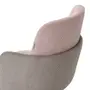 CADEIRA HOME OFFICE OBI - BRANCO/QUARTZO ROSA - Foto 7