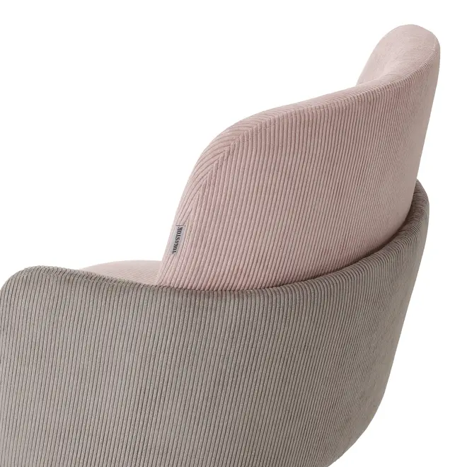 CADEIRA HOME OFFICE OBI - BRANCO/QUARTZO ROSA - Foto 7