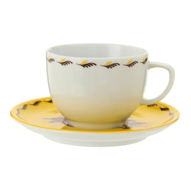 XÍCARA CHÁ 200 ML MEMÓRIA INTERIOR - AMARELO/MULTICOR - Foto 2