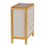CÔMODA 4 GAVETAS 90 CM X 45 CM KANT - CAMELO/AMÊNDOA - Foto 30