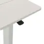 MESA LATERAL REGULÁVEL 80 CM X 40 CM COUCH WORKING - BRANCO/BRANCO - Foto 13
