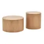 CONJUNTO MESA LATERAL PILLEN C/2 - FREIJÓ - Foto 1