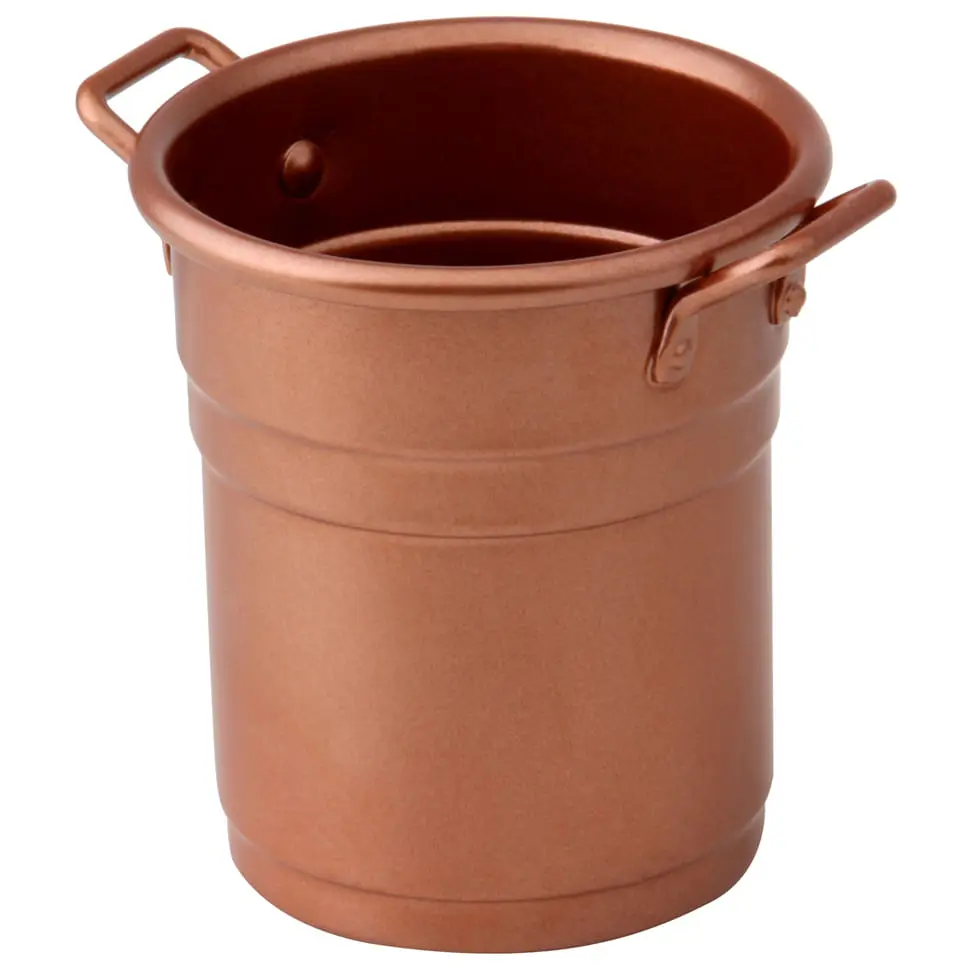 PORTA-LÁPIS CANISTER - COBRE METALIZADO - Foto 1