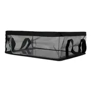 CESTO ORGANIZADOR 13 CM X 38 CM X 26 CM BREEZY - PRETO - Foto 1