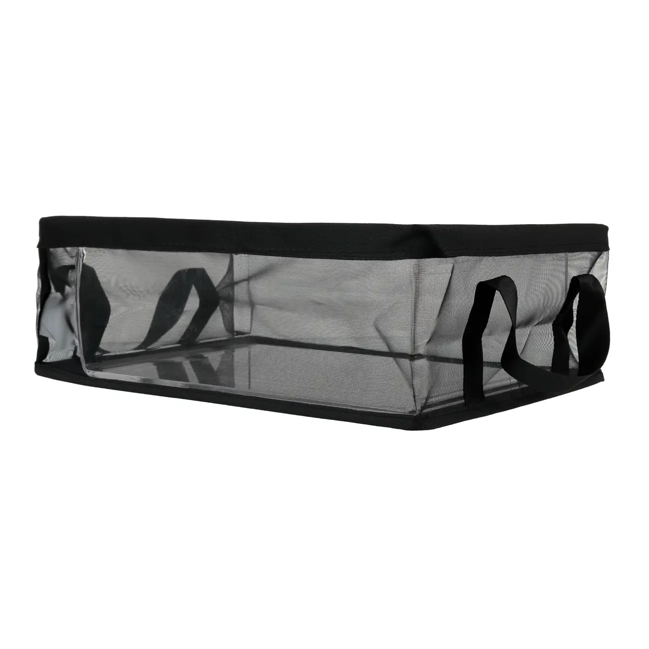 CESTO ORGANIZADOR 13 CM X 38 CM X 26 CM BREEZY - PRETO - Foto 1