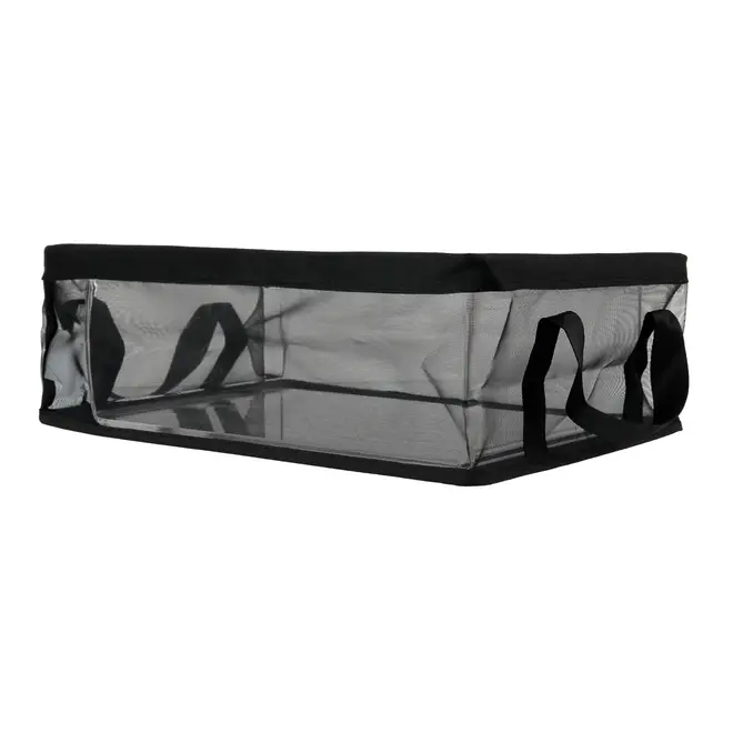 CESTO ORGANIZADOR 13 CM X 38 CM X 26 CM BREEZY - PRETO - Foto 1