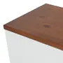 ARMÁRIO DE COZINHA AÉREO 1,20 M 1 PORTA BASCULANTE POAH - BRANCO/NOZES - Foto 9