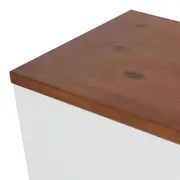 ARMÁRIO DE COZINHA AÉREO 1,20 M 1 PORTA BASCULANTE POAH - BRANCO/NOZES - Foto 9