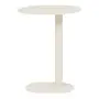 MESA LATERAL OVAL 50 CM X 35 CM THEKE - OFF WHITE - Foto 1