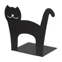 PRETO - APARADOR DE LIVROS GATO
