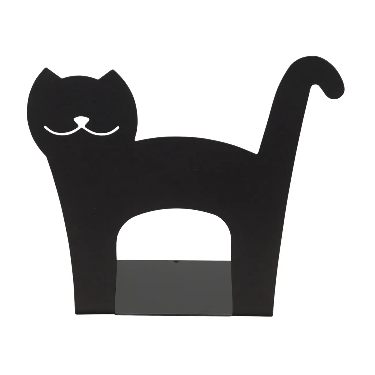 APARADOR DE LIVROS GATO - PRETO - Foto 2
