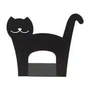 APARADOR DE LIVROS GATO - PRETO - Foto 2