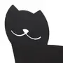 APARADOR DE LIVROS GATO - PRETO - Foto 4