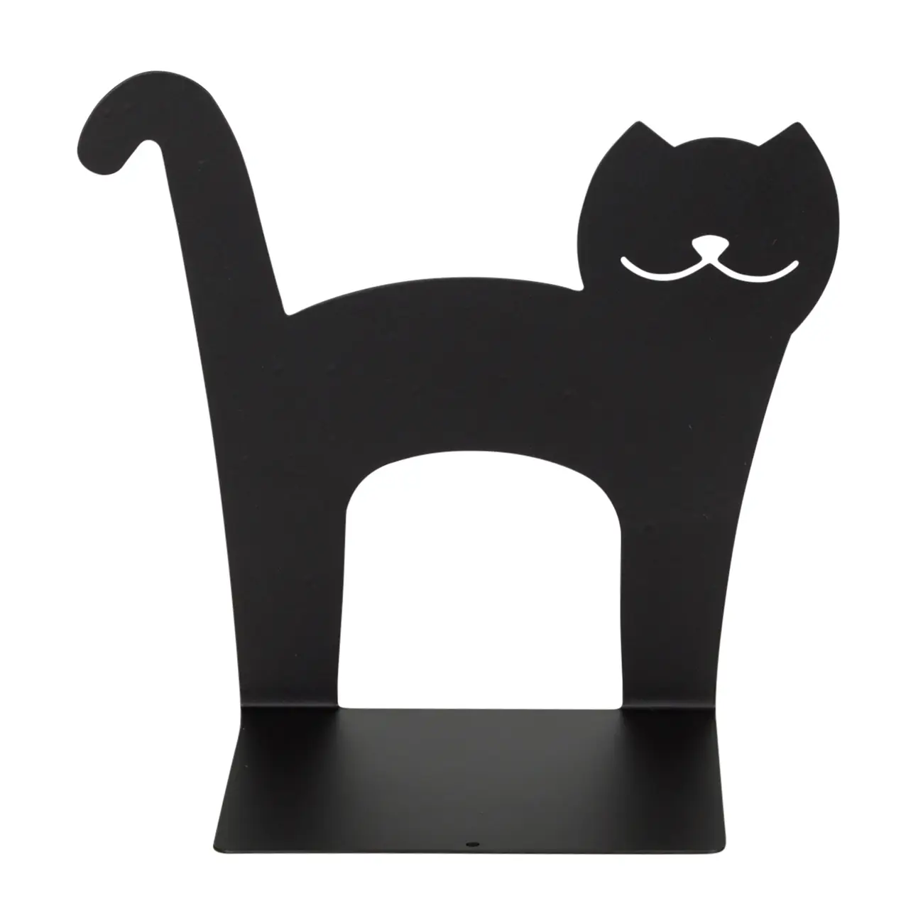 APARADOR DE LIVROS GATO - PRETO - Foto 5