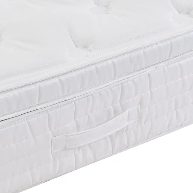 COLCHÃO QUEEN COM MOLAS ENSACADAS 1,58 M X 1,98 M X 32 CM PREMIUM - BRANCO - Foto 4
