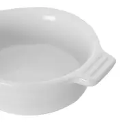 TRAVESSA REFRATÁRIA REDONDA 16 CM SABOREAR - BRANCO - Foto 5