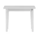 BRANCO/BRANCO - MESA DE COZINHA ELÁSTICA 1,08 M/54 CM X 85 CM PETI