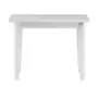 BRANCO/BRANCO - MESA DE COZINHA ELÁSTICA 1,08 M/54 CM X 85 CM PETI