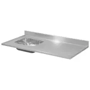 UNIVERSAL PIA DE COZINHA 1,20 M ESQUERDA - INOX - Foto 2