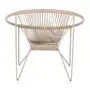 POLTRONA ESPAGUETE STRING - CAMELO/CAMELO - Foto 4