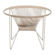 POLTRONA ESPAGUETE STRING - CAMELO/CAMELO - Foto 4