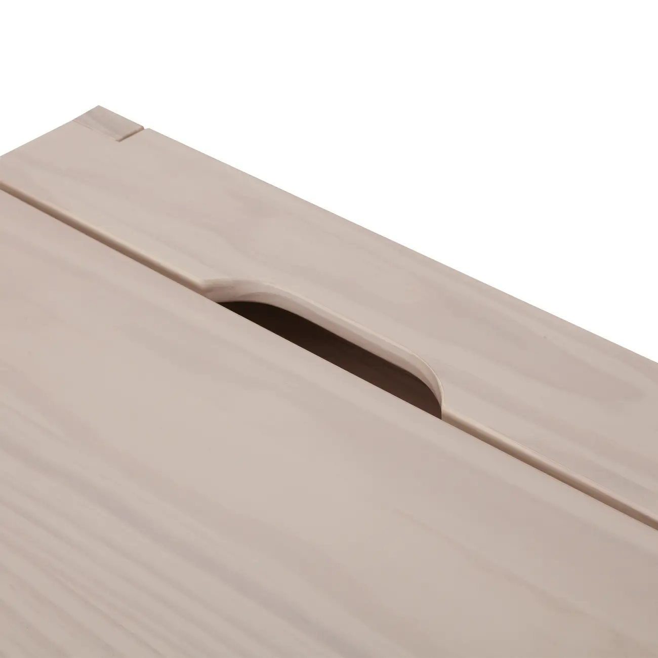 ESCRIVANINHA INFANTIL 58 CM X 40 CM WOOD FENCE - BRANCO LAVADO - Foto 8