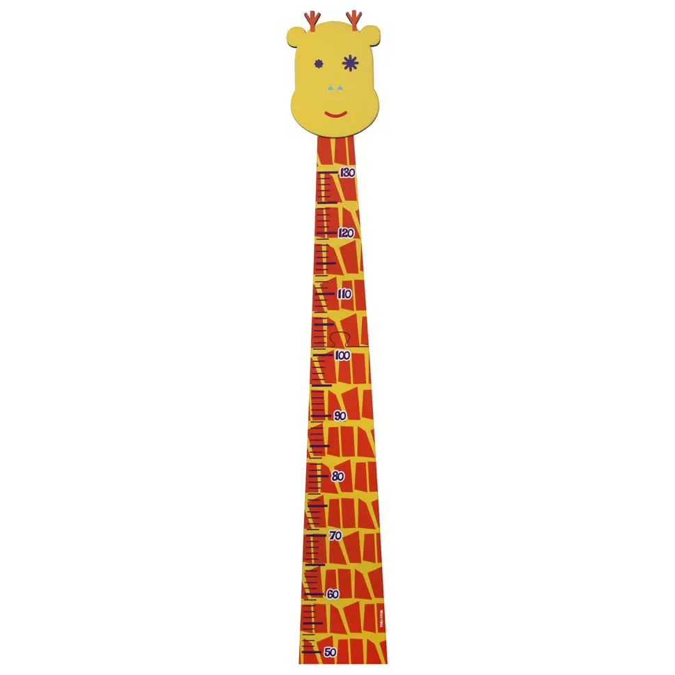RÉGUA INFANTIL 130 CM ANIMADINHOS - AMARELO/CORES FUSION - Foto 1