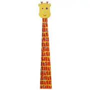 RÉGUA INFANTIL 130 CM ANIMADINHOS - AMARELO/CORES FUSION - Foto 1