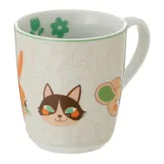 CANECA 240 ML FEIRA DOS BICHOS - MANJERICÃO/CASCA DE URUCUM - Foto 2