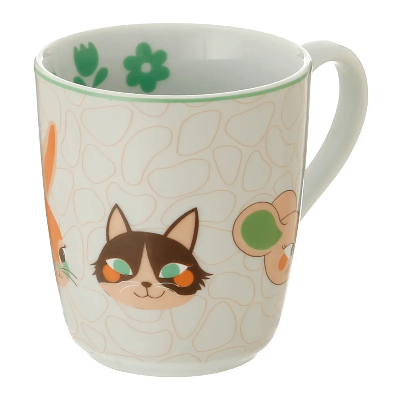 CANECA 240 ML FEIRA DOS BICHOS - MANJERICÃO/CASCA DE URUCUM - Foto 2