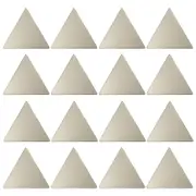 ADORNO DE PAREDE COM 16 CONFETTI TRIANGLES - OURO - Foto 1