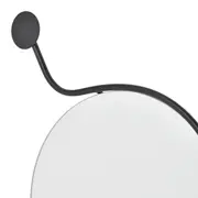 ESPELHO 37 CM X 69 CM HOOK - PRETO - Foto 4