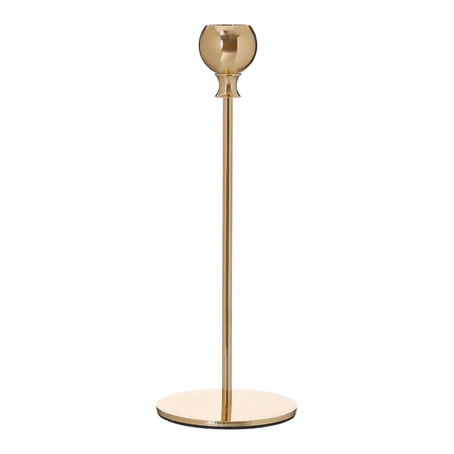 CASTIÇAL 27 CM HONOR - OURO - Foto 1
