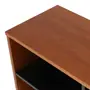 ESTANTE 70 CM X 1,17 M MID CENTURY - PRETO/NOZES - Foto 6
