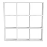 ESTANTE 1,28 M X 1,28 M CÉLULA - BRANCO - Foto 1