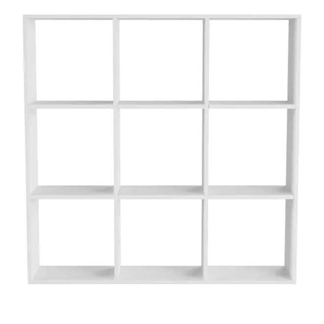 ESTANTE 1,28 M X 1,28 M CÉLULA - BRANCO - Foto 1