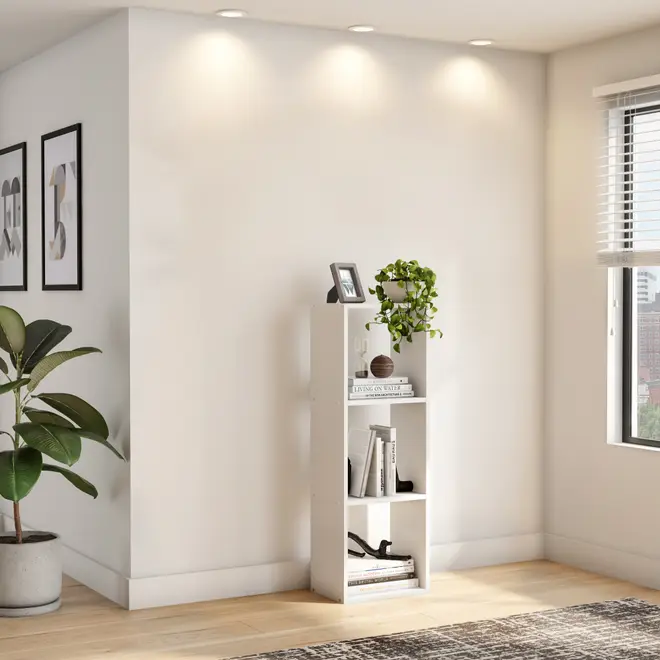 ESTANTE 44 CM X 1,28 M CÉLULA - BRANCO - Foto 3
