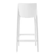 BANQUETA EMPILHÁVEL ALTO VITRALI - BRANCO BRILHANTE - Foto 5