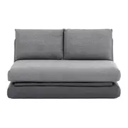 SOFÁ-CAMA 2 LUGARES LANCE DUPLO - KONKRET/ESTANHO - Foto 1