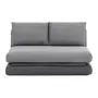 SOFÁ-CAMA 2 LUGARES LANCE DUPLO - KONKRET/ESTANHO - Foto 1